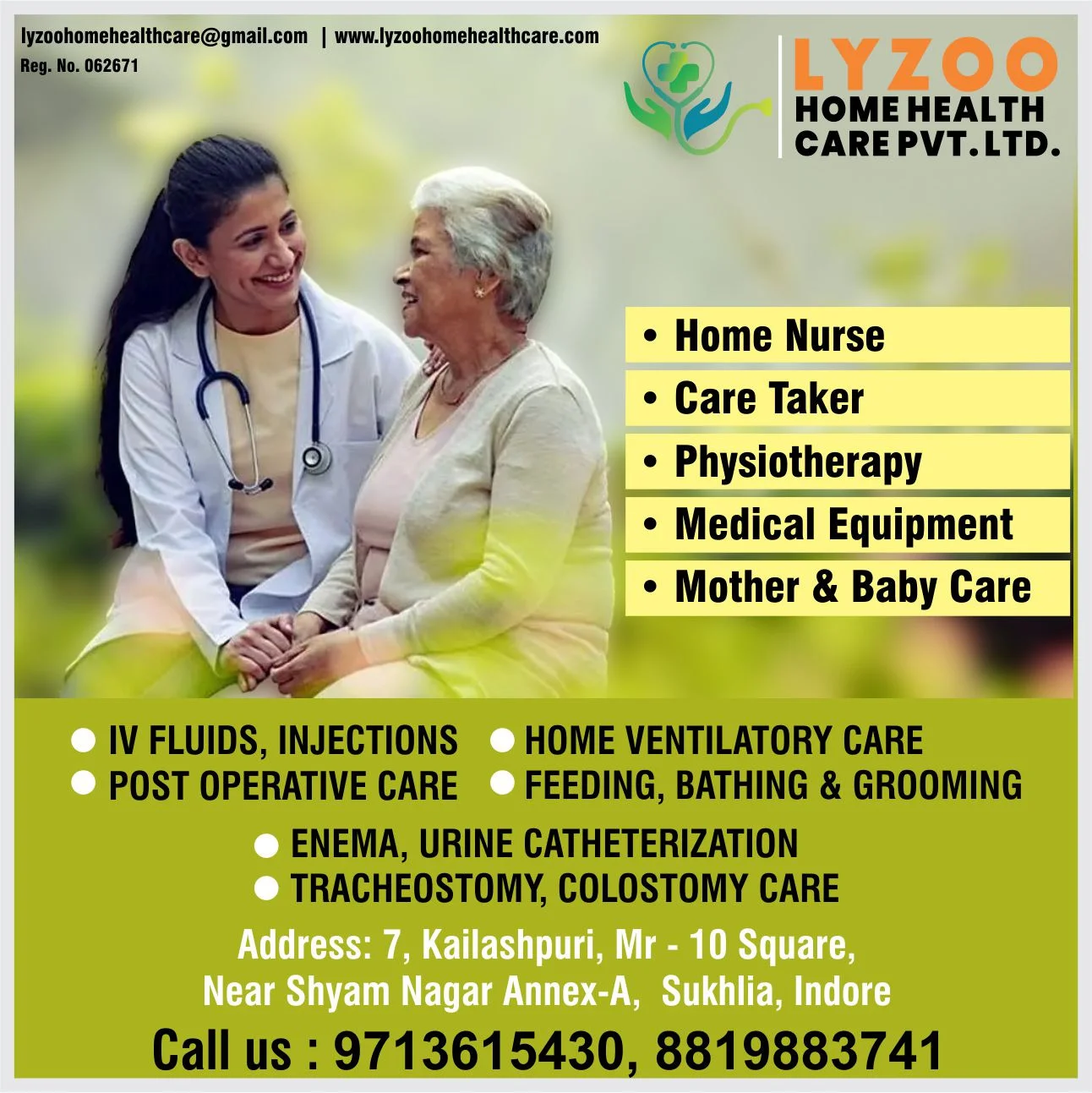Elder Day Care Services At Home