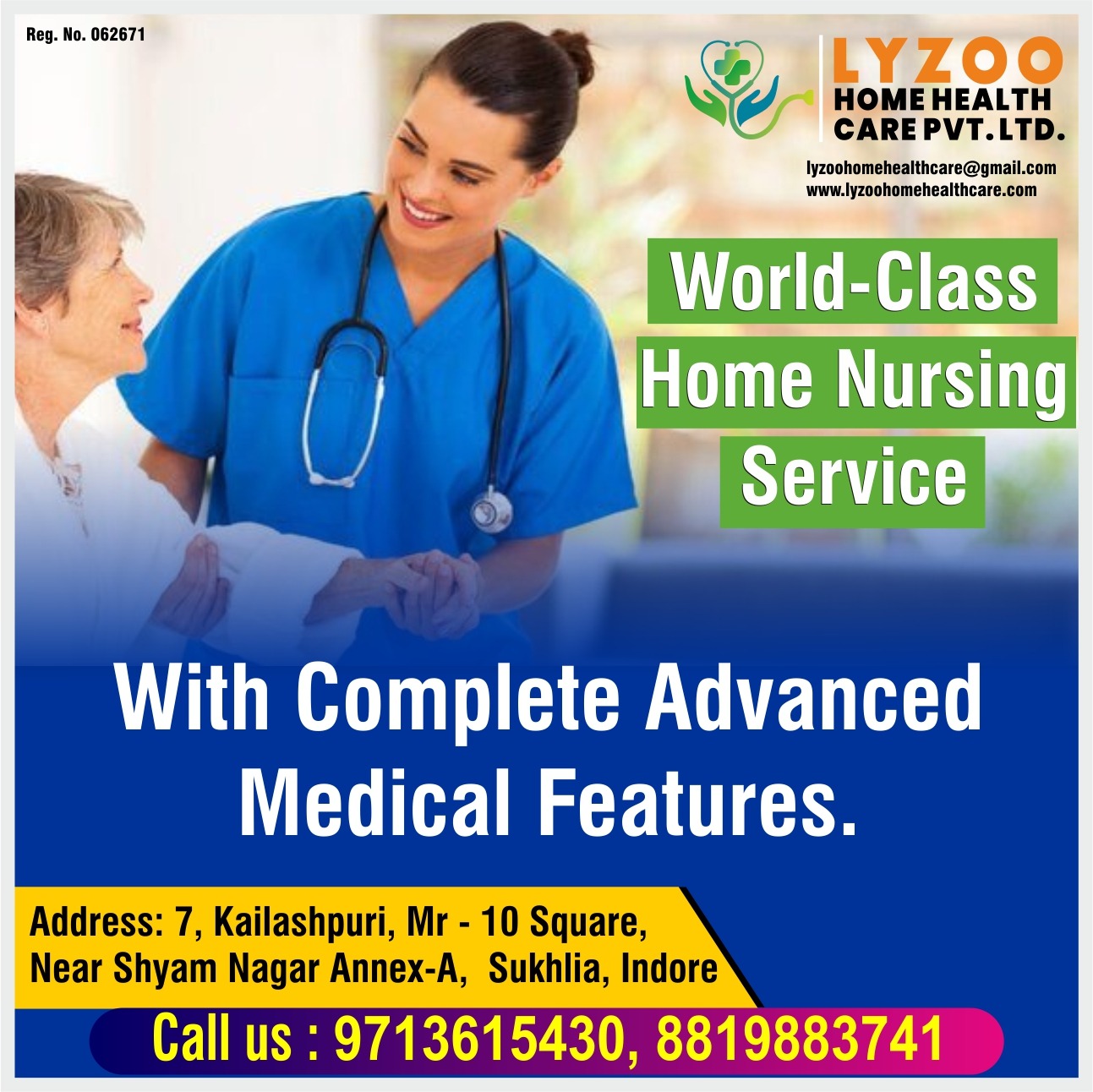 Best home nursing care services in Indore MP