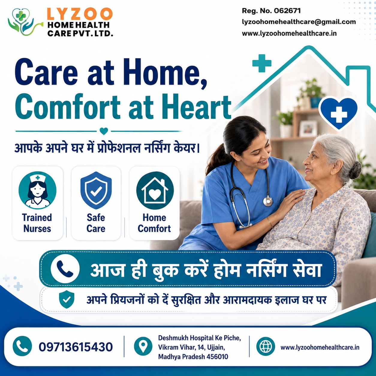 Senior Citizen Care at Home Near Me in Ujjain