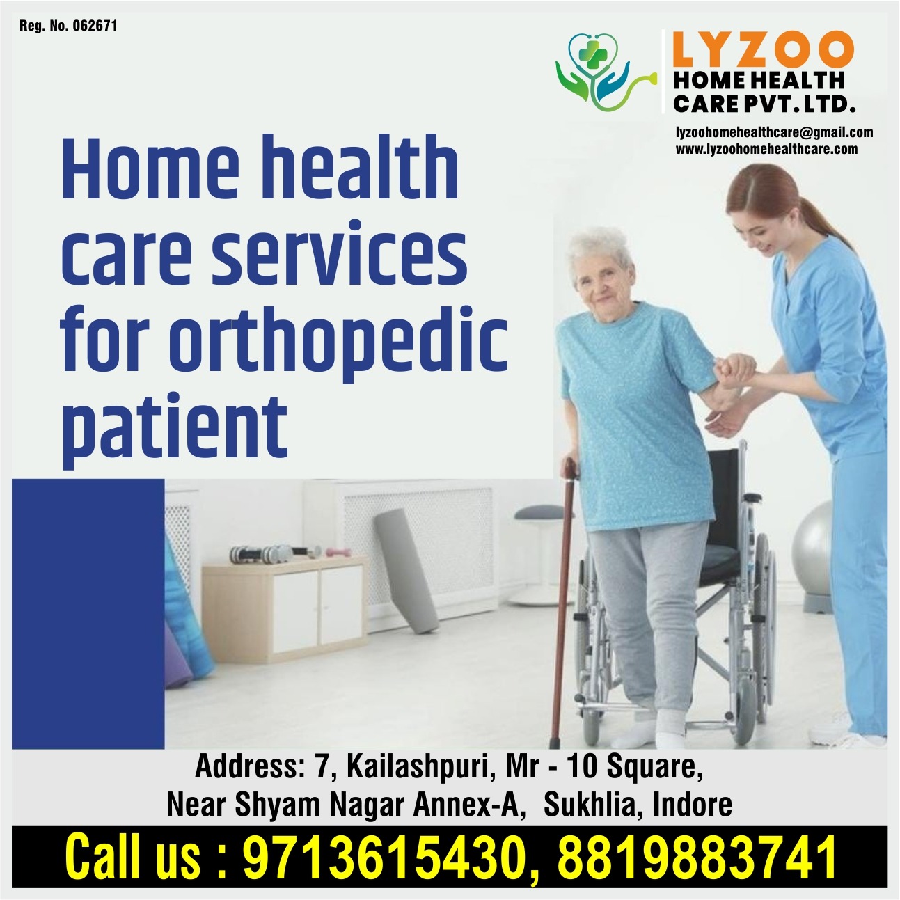 Home Care Services For Orthopedic Patients in Indore
